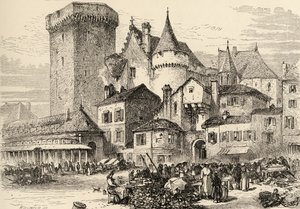 Angoulême, Francia, illustrazione da 